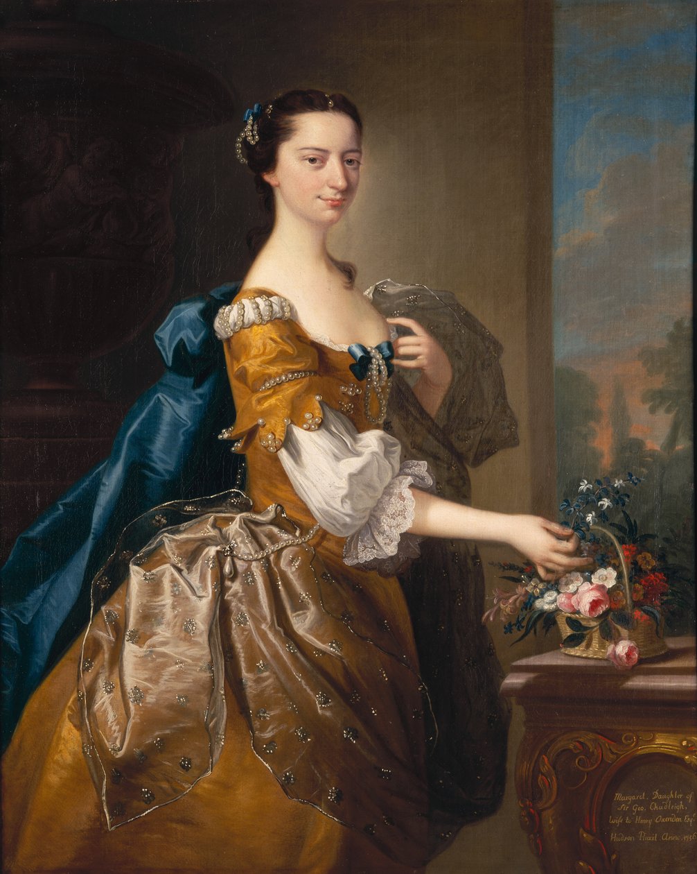 Margaret, Sir George Chudleighin tytär, naimisissa Henry Oxendon tekijältä Thomas Hudson