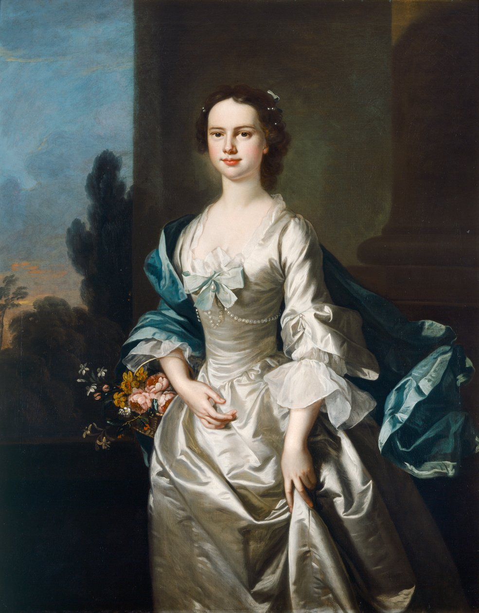 Margaretta Mabella (öljy kankaalle) tekijältä Thomas Hudson