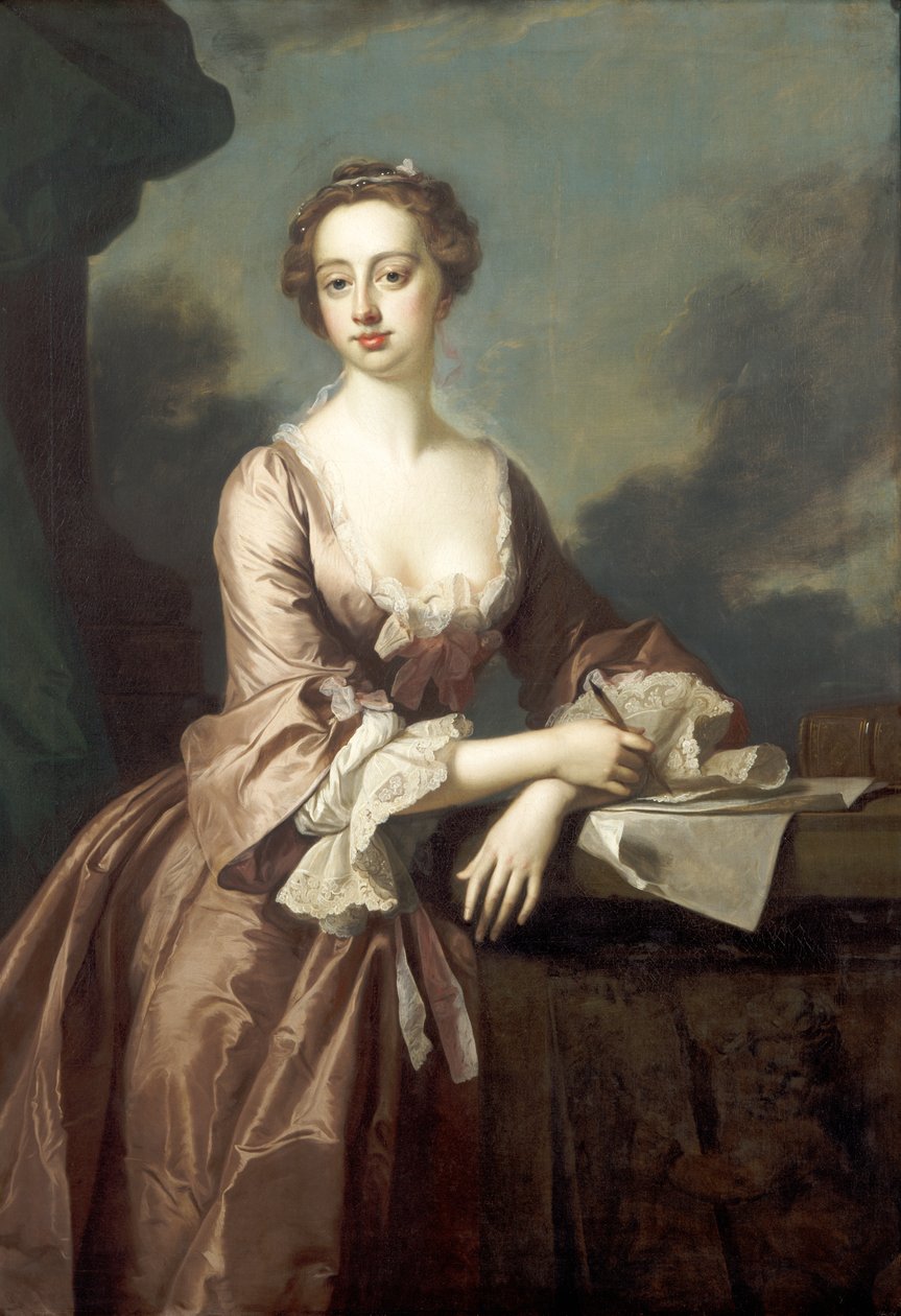 Mary Finch, varakreivitär Andover, 1746. tekijältä Thomas Hudson