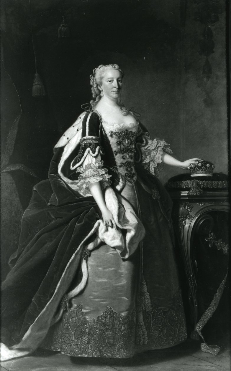 Lady Elizabeth Percy, Northumberlandin kreivitär, muotokuva tekijältä Thomas Hudson