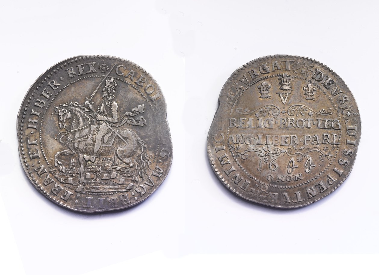 Oxfordin kruunu, 1644 (metalli) tekijältä Thomas J. Rawlins
