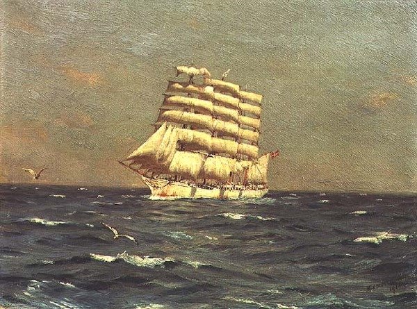 Tanskalainen kauppalaiva, Viking tekijältä Thomas J. Somerscales
