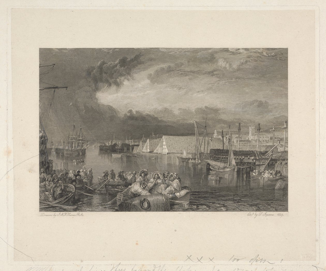 Devonport e Dockyard, Devonshire finlandês tekijältä Thomas Jeavons