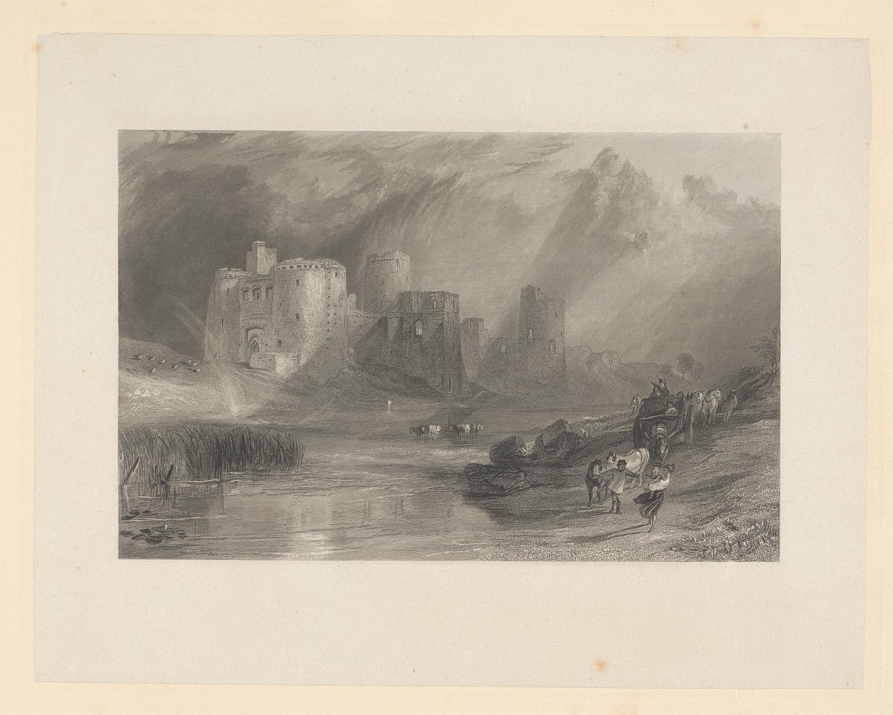 Kidwelly Castle, South Wales finlandês tekijältä Thomas Jeavons