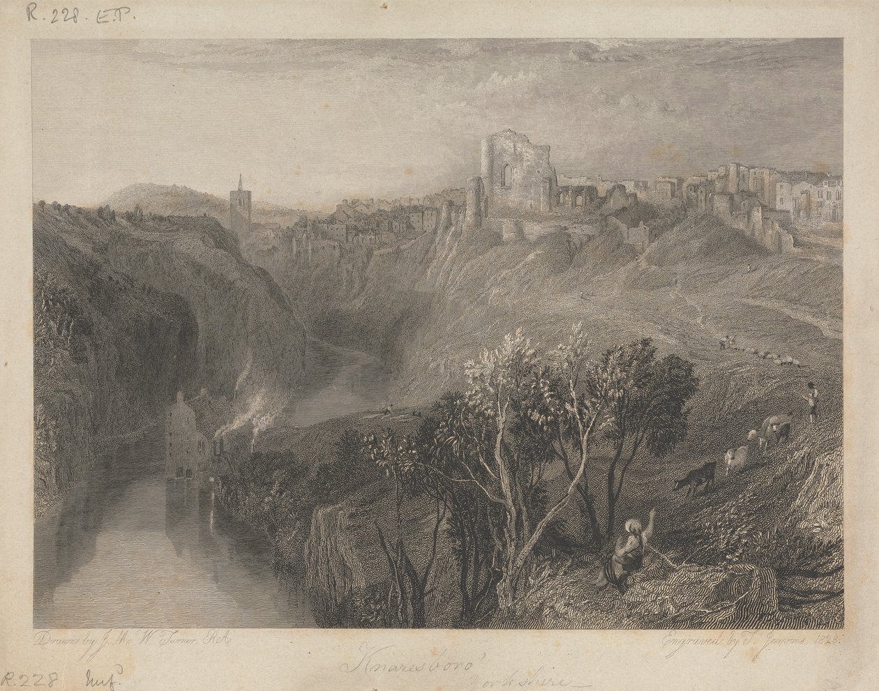 Knaresborough, Yorkshire tekijältä Thomas Jeavons