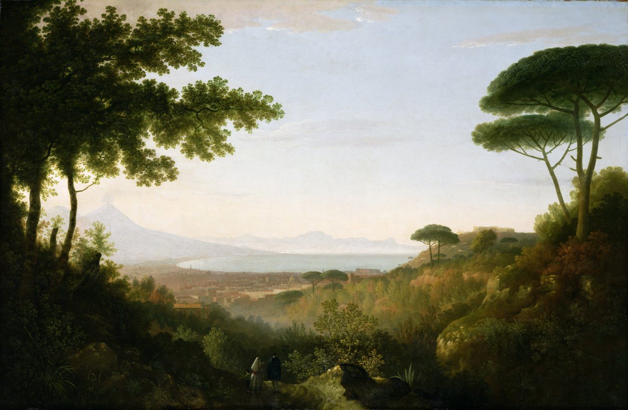 Napolinlahti, noin 1778 (öljy kankaalle) tekijältä Thomas Jones