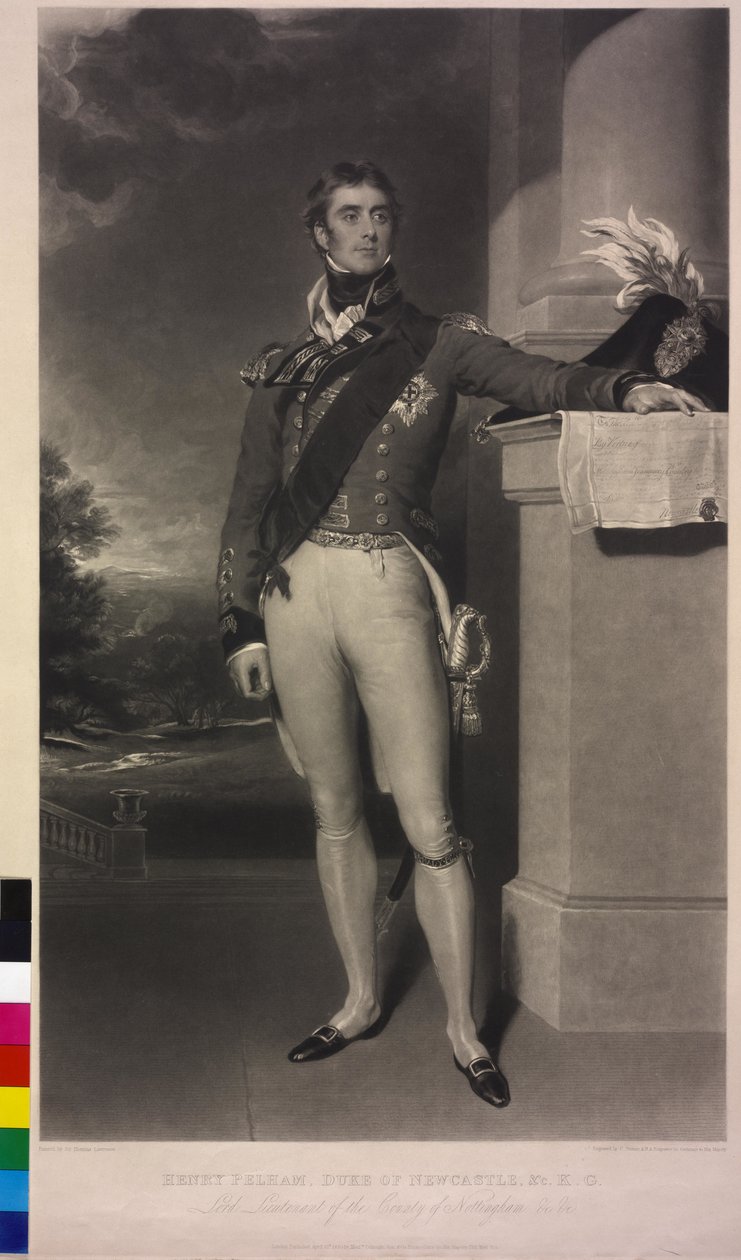4. Newcastle-under-Lynen herttua Pelham-Clinton tekijältä Thomas Lawrence