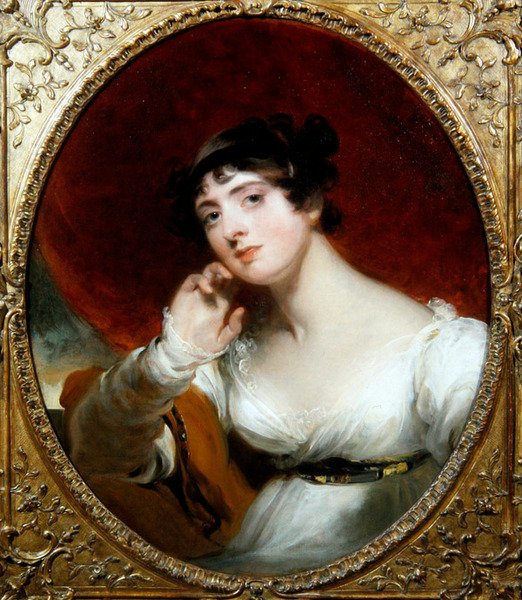 Muotokuva rouva George Frederick Strattonista (öljy kankaalle) tekijältä Thomas Lawrence