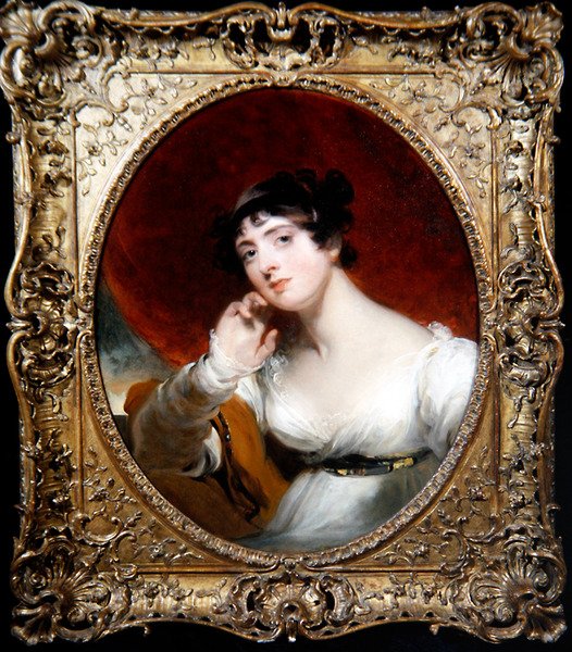 Muotokuva rouva George Frederick Strattonista (öljy kankaalle) tekijältä Thomas Lawrence