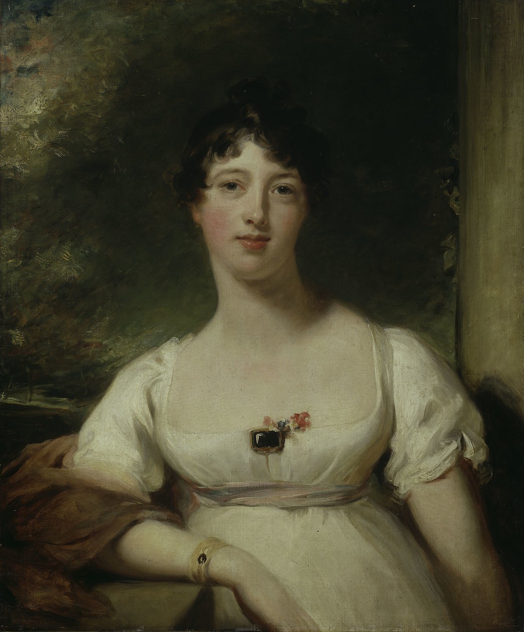 Anna Maria Dashwood, myöhemmin Elyn marssilainen, n. 1805 (öljy kankaalle) tekijältä Thomas Lawrence