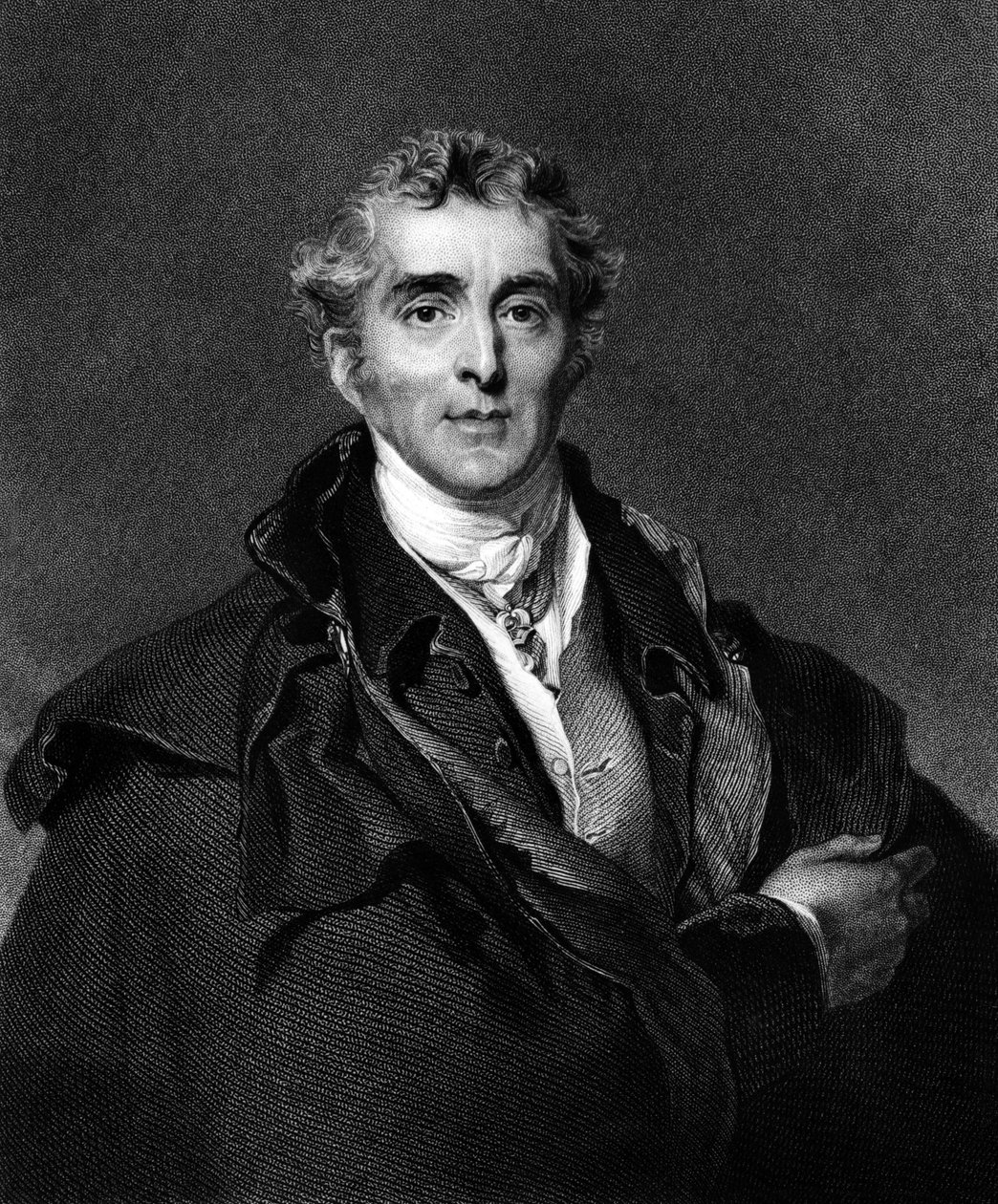 Arthur Wellesley, Wellingtonin herttua (1769-1852) brittiläinen poliitikko ja upseeri (kaiverrus) tekijältä Thomas Lawrence