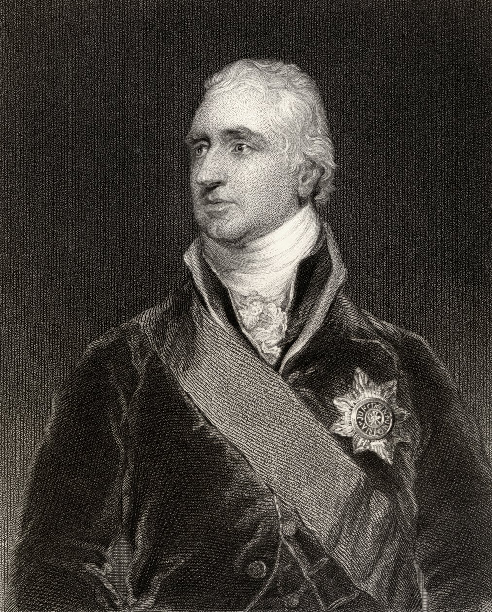 Charles Whitworth, 1st Earl Whitworth, kaiverrus Henry Robinson (fl.1827-72), National Portrait Gallerysta, osa II, julkaistu noin 1835 tekijältä Thomas Lawrence
