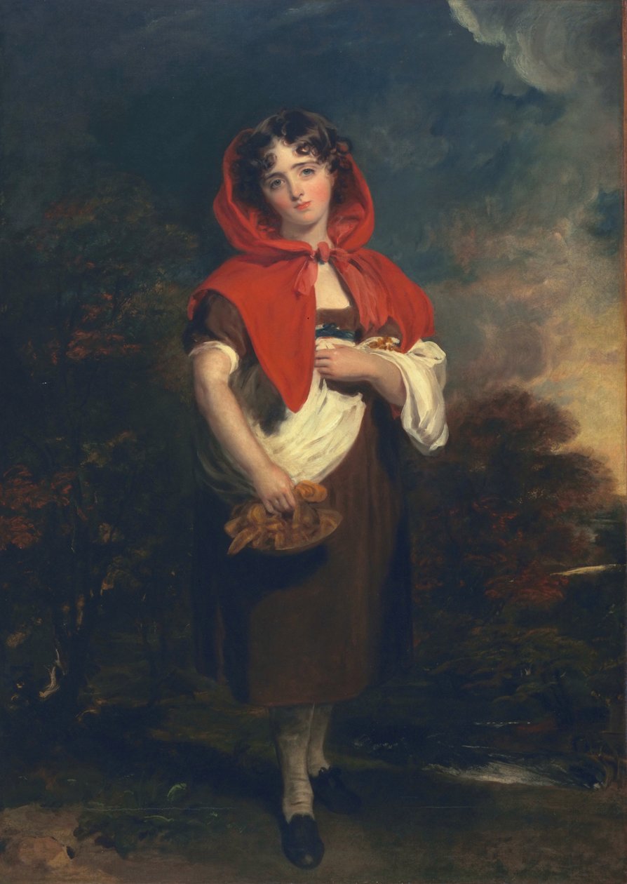 Emily Anderson: Punahilkka, n. 1821 tekijältä Thomas Lawrence