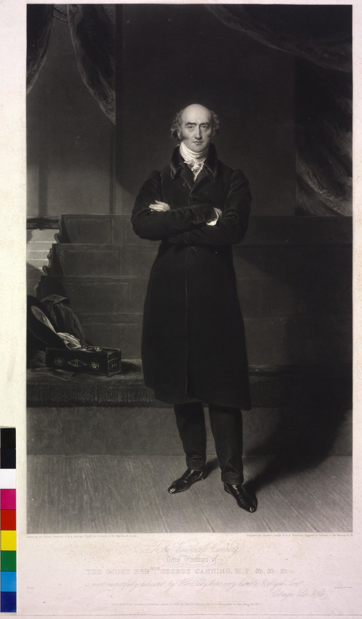 George Canning tekijältä Thomas Lawrence