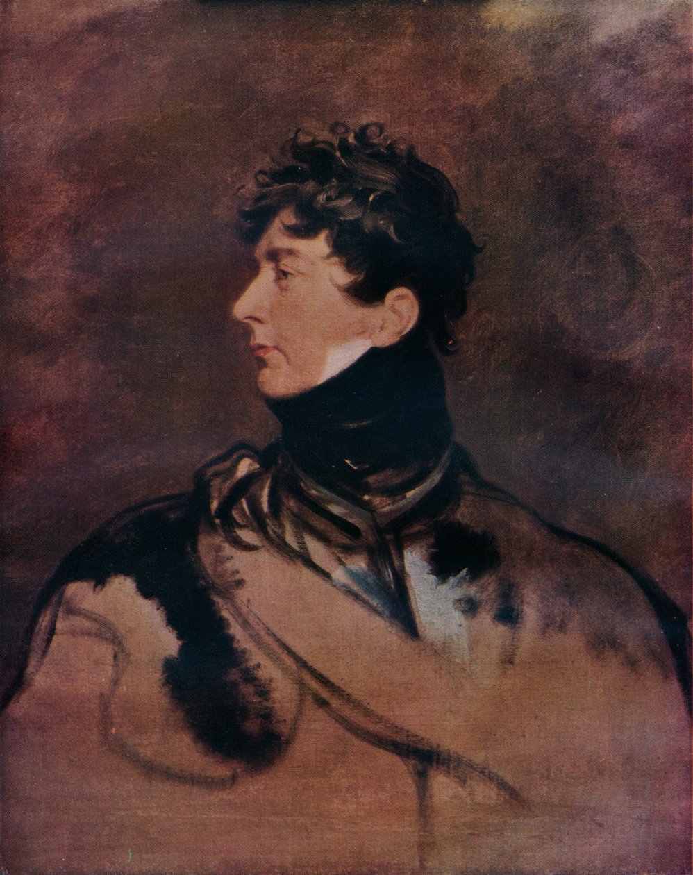 George IV, 1762-1830, Ison-Britannian ja Irlannin kuningas, c1814 tekijältä Thomas Lawrence
