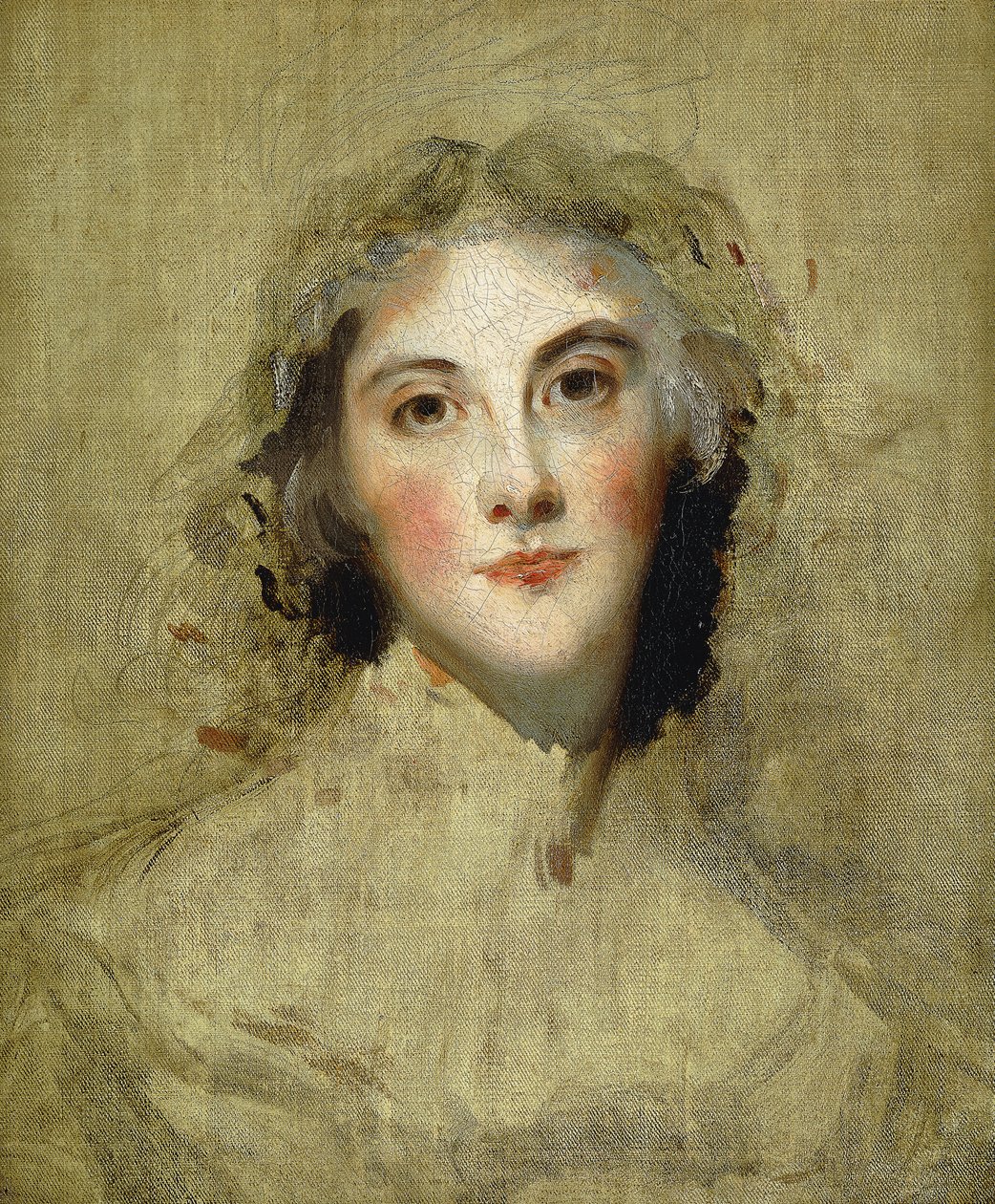 Naisen pää, tekijältä Thomas Lawrence