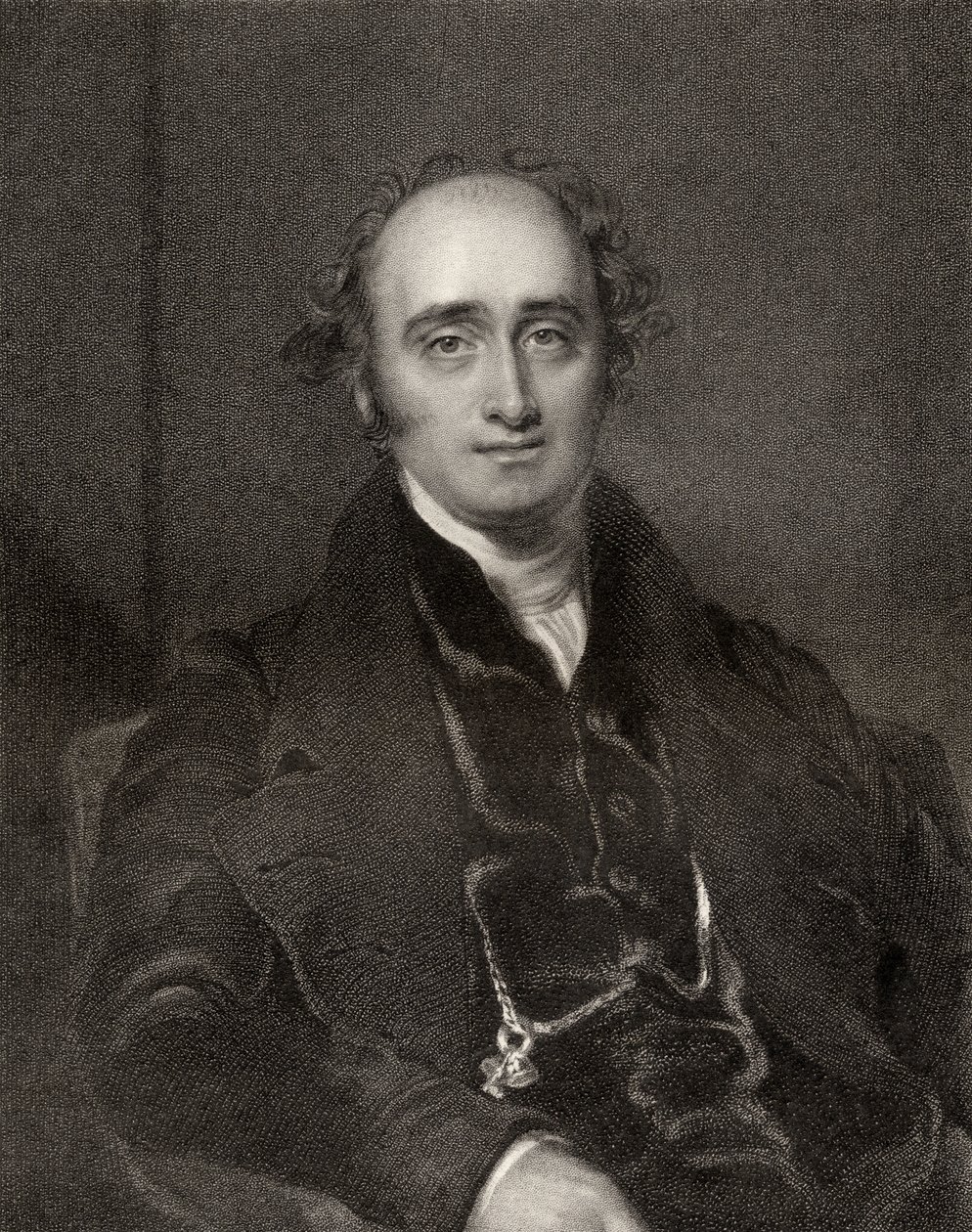 John Wilson Croker, kaiverrus T.H. Parry, National Portrait Gallerysta, osa III, julkaistu n. 1835 (litho) tekijältä Thomas Lawrence
