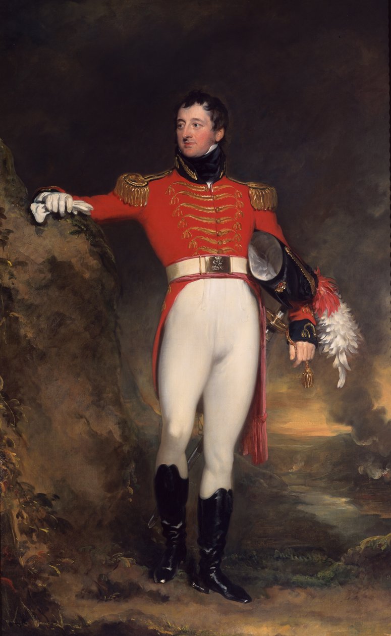 Kenraaliluutnantti William, 1. Earl of Craven, 1815 noin tekijältä Thomas Lawrence
