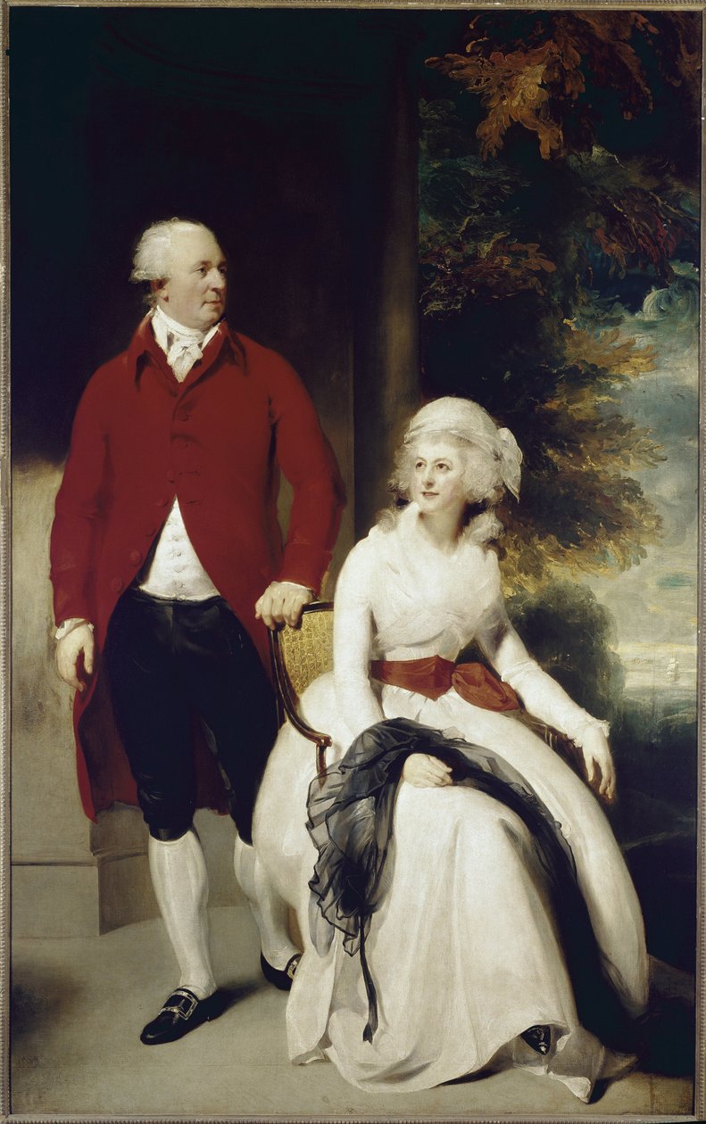 Herra ja rouva John Julius Angerstein (öljy kankaalle tekijältä Thomas Lawrence