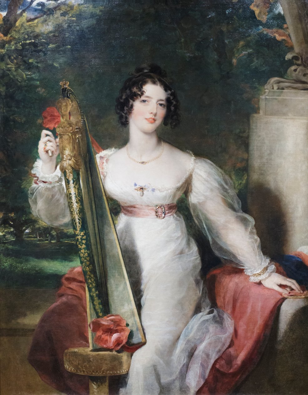 Lady Elizabeth Conynghamin muotokuva (1769-1861) (öljy kankaalle) tekijältä Thomas Lawrence