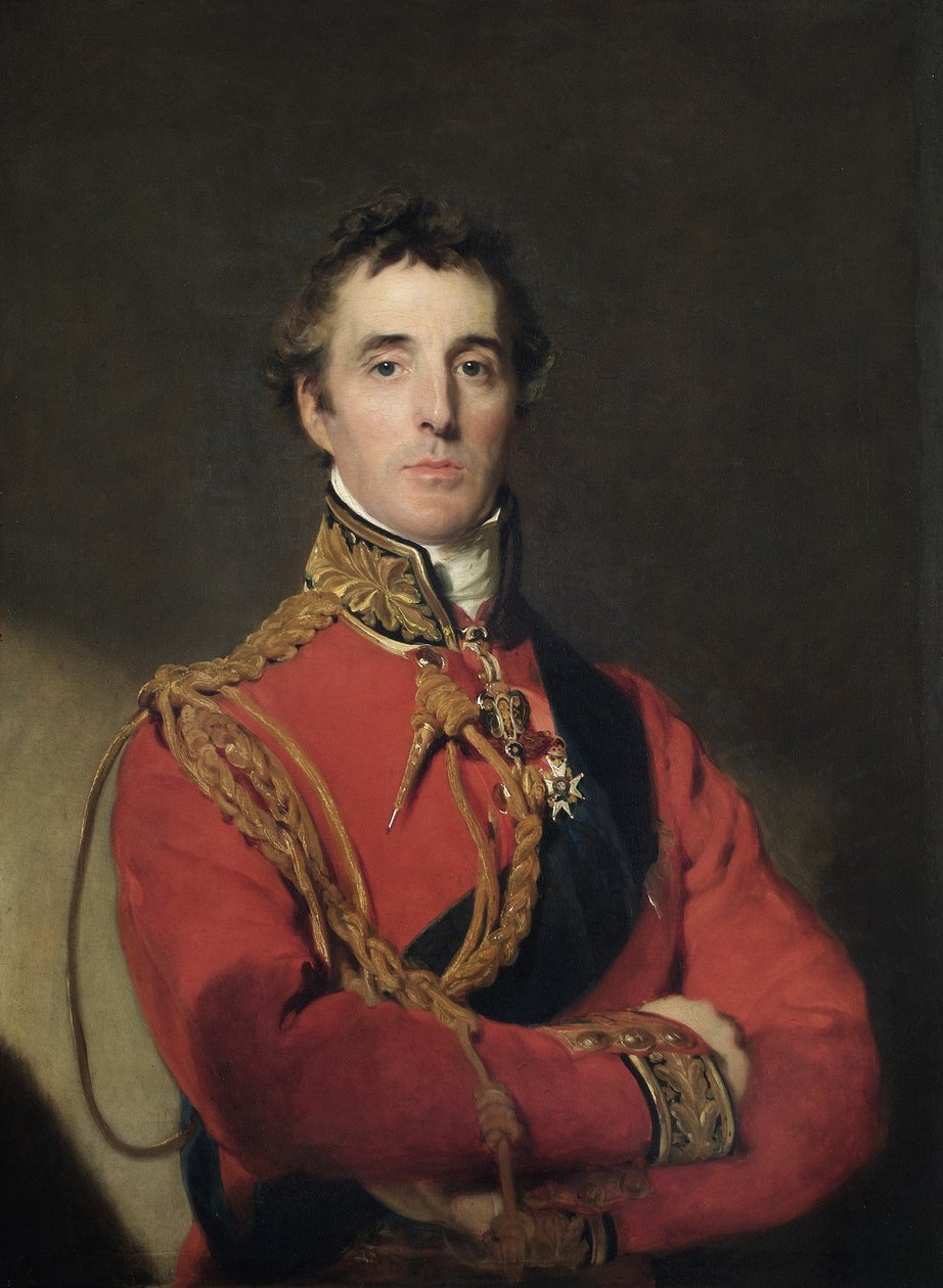 Arthur Wellesleyn muotokuva 1769-1852, Wellingtonin ensimmäinen herttua, 1815-1816 tekijältä Thomas Lawrence