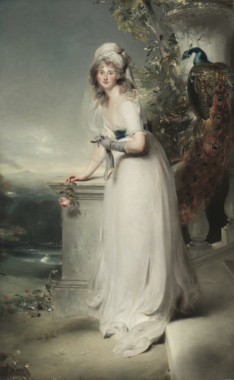 Lady Mannersin Catherine Greyn muotokuva, 1794 tekijältä Thomas Lawrence