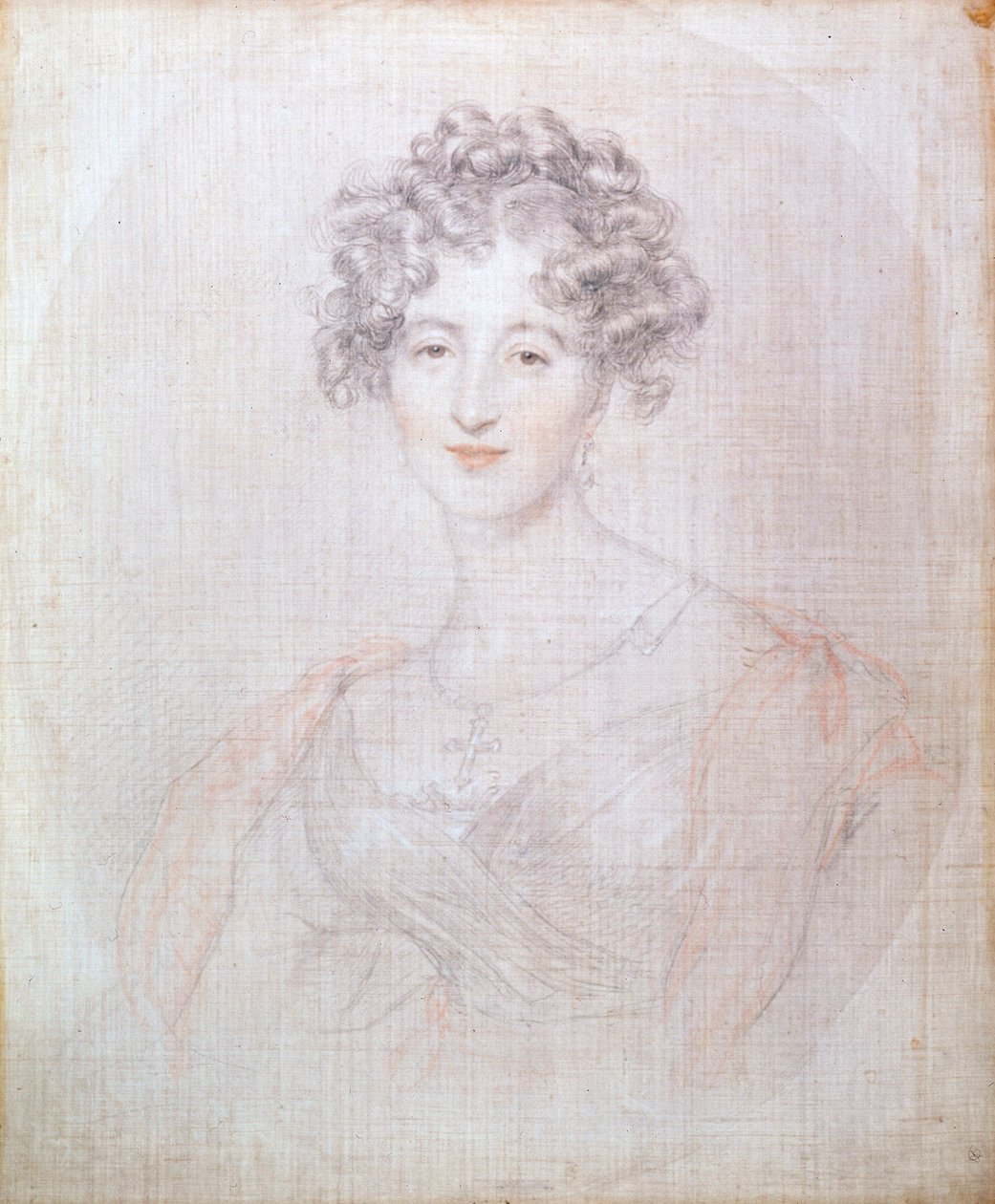 Kreivitär Elisabeth Vorontsovan muotokuva, 1821. tekijältä Thomas Lawrence