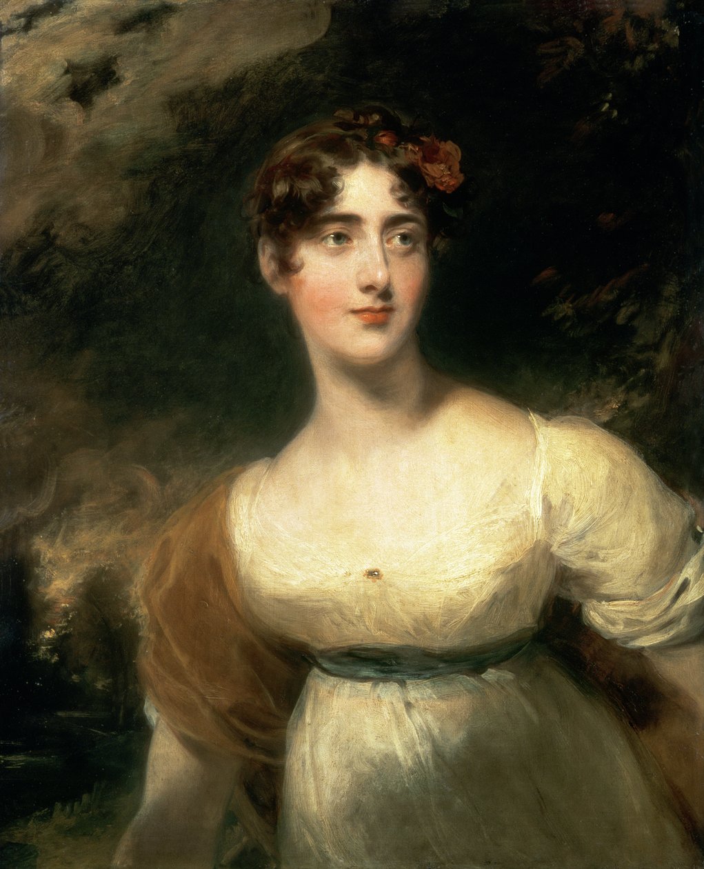 Lady Emily Harriet Wellesley-Polen, myöhemmin Lady Raglanin, muotokuva tekijältä Thomas Lawrence