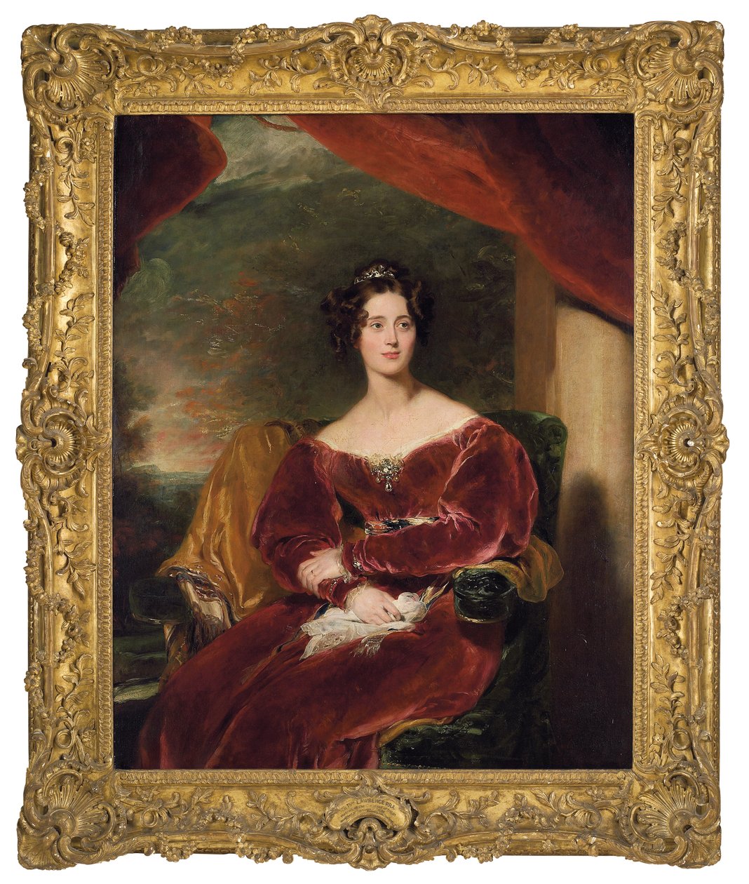 Marian, Wiltonin kreivitär, muotokuva, 1829 tekijältä Thomas Lawrence