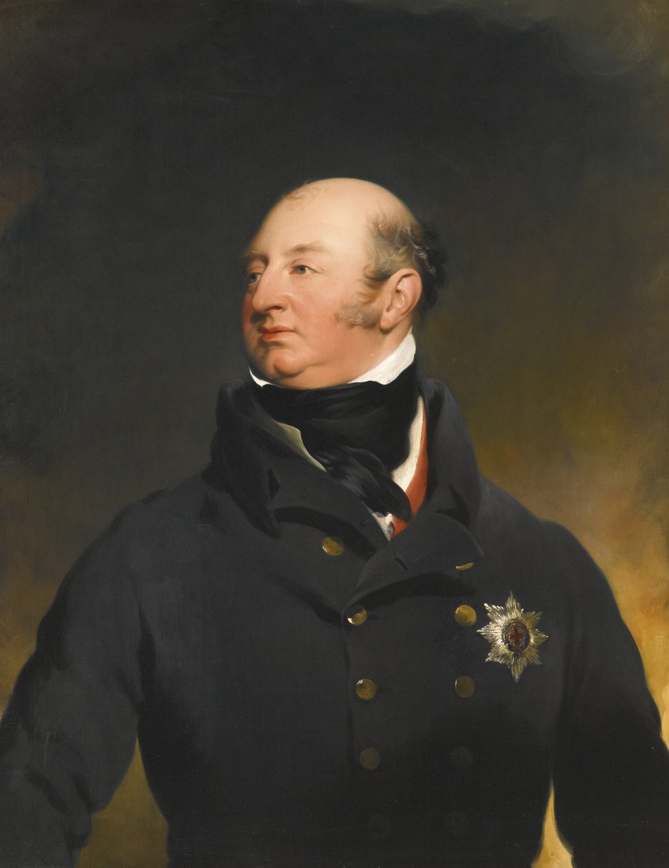 Prinssi Frederick Augustuksen, Yorkin ja Albanyn herttuan muotokuva 1763-1827 tekijältä Thomas Lawrence