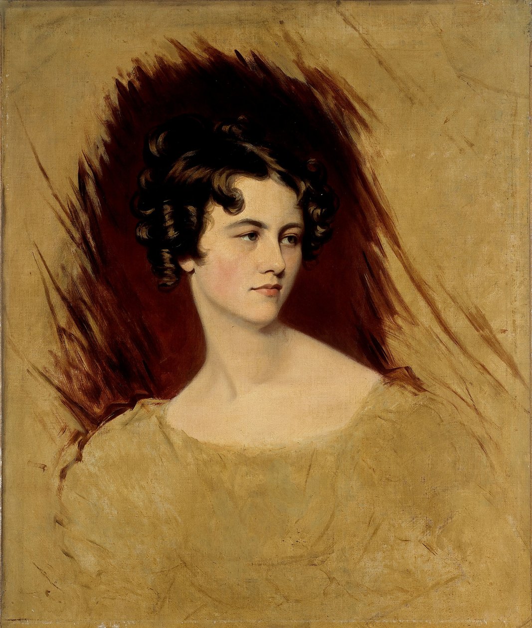 Prinsessa Clementine von Metternichin muotokuva 1804-1820. tekijältä Thomas Lawrence
