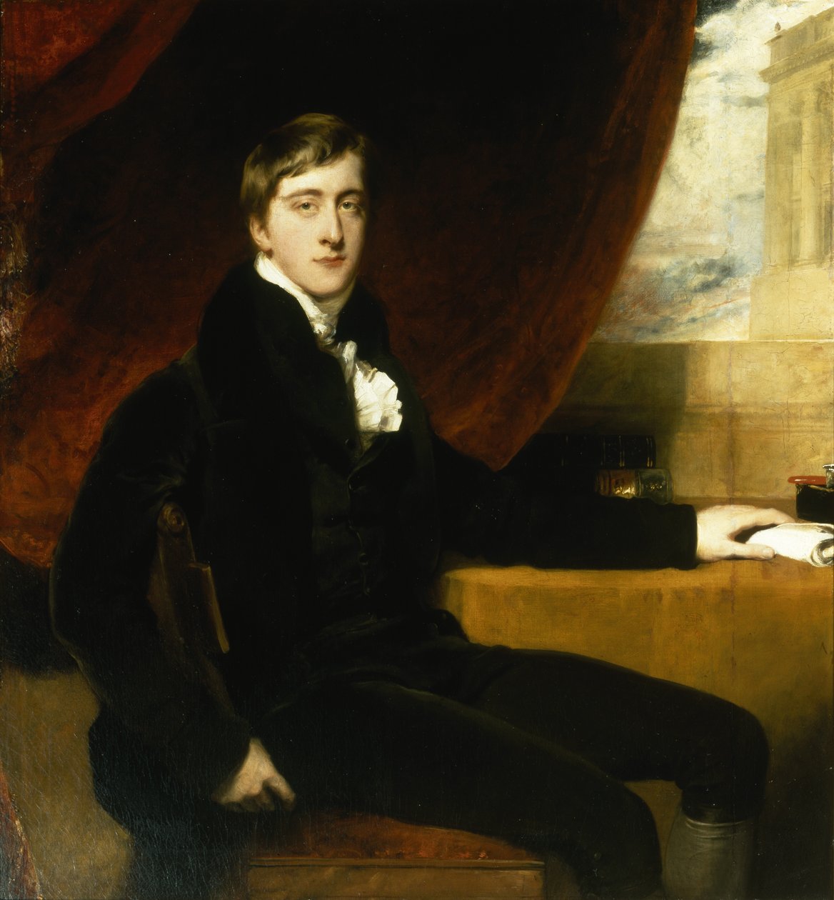 Muotokuva William Spencer Cavendishistä, Devonshiren kuudennesta herttualta tekijältä Thomas Lawrence