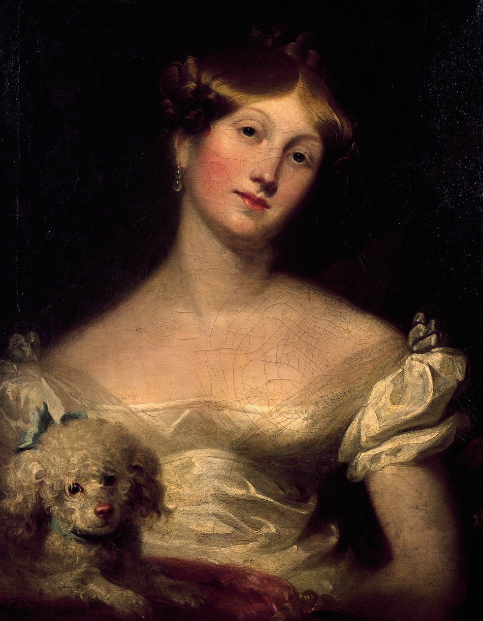 Sussexin herttuattaren muotokuva, Thomas Lawrence, maalaus tekijältä Thomas Lawrence