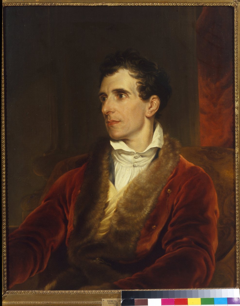 Kuvanveistäjä Antonio Canovan muotokuva, 1700-luvun loppu (öljy kankaalle) tekijältä Thomas Lawrence