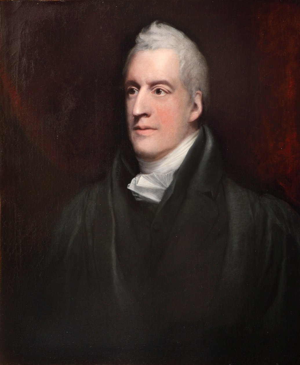 Pastori Richard Yates, aikoinaan Chelsean kuninkaallisen sairaalan kappalainen. tekijältä Thomas Lawrence