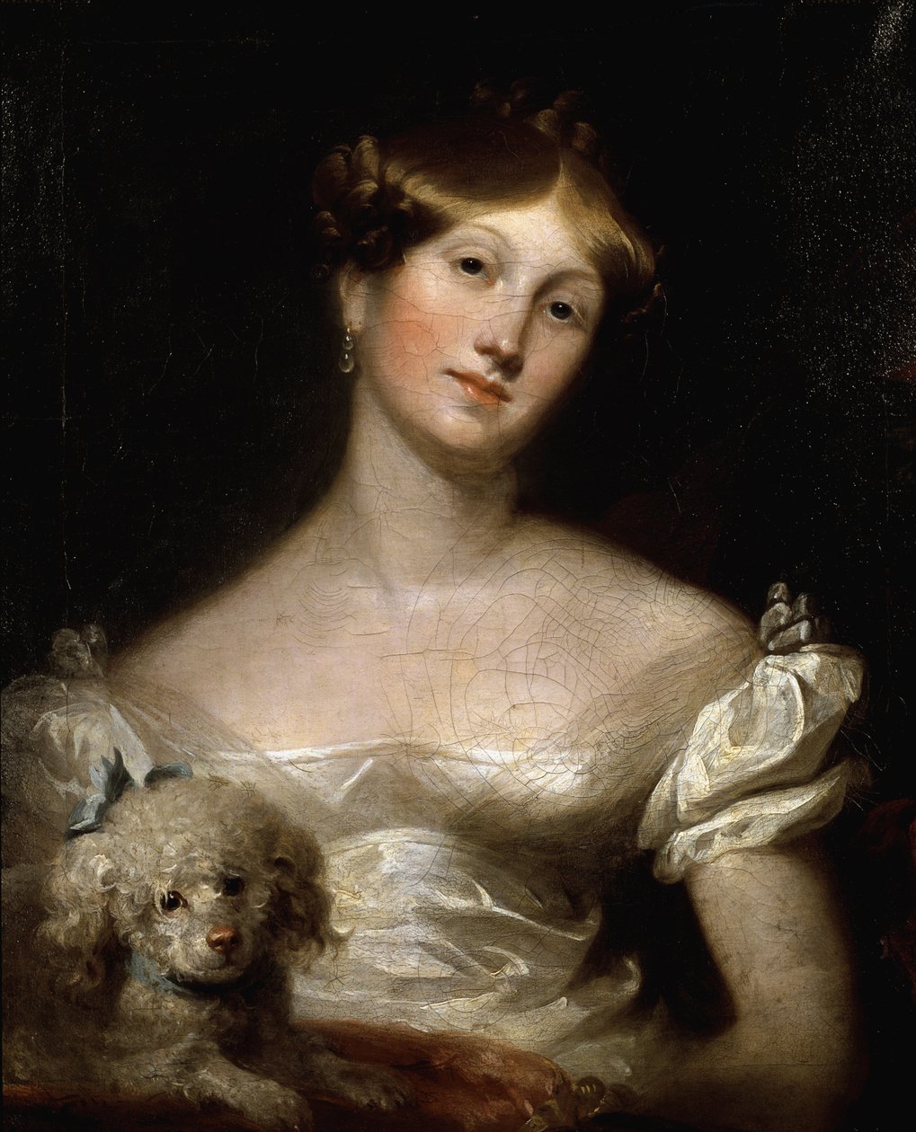 Sussexin herttuatar (öljy kankaalle tekijältä Thomas Lawrence