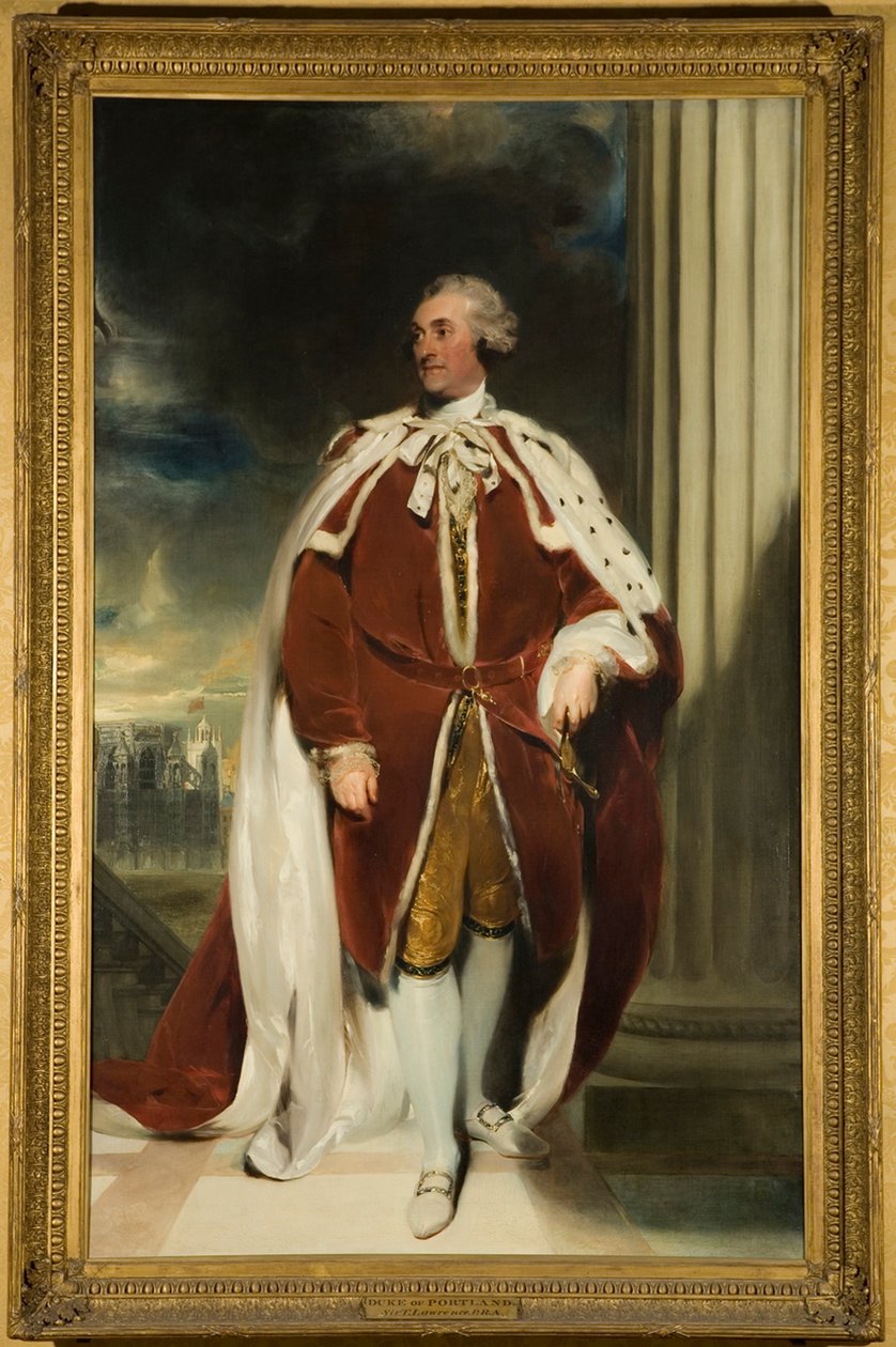 William Henry Cavendish-Bentinck, Portlandin kolmas herttua tekijältä Thomas Lawrence