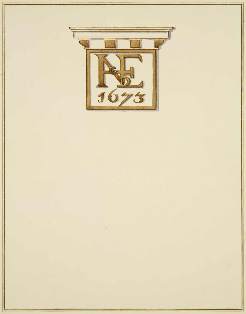 Savupiipun friisi vanhassa talossa tekijältä Thomas Leeson the Elder Rowbotham