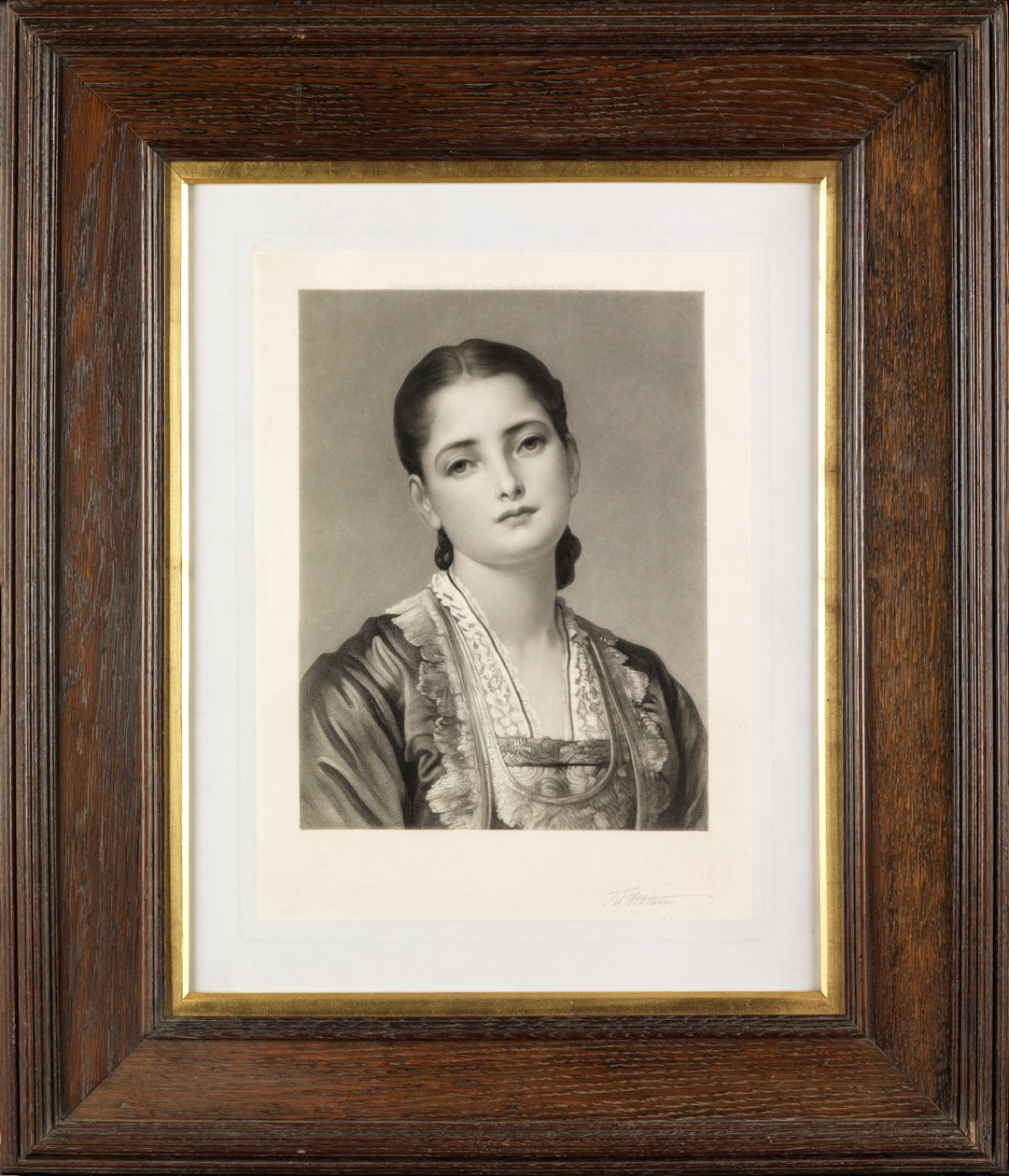 Anita (mezzotint) tekijältä Thomas Lewis Atkinson