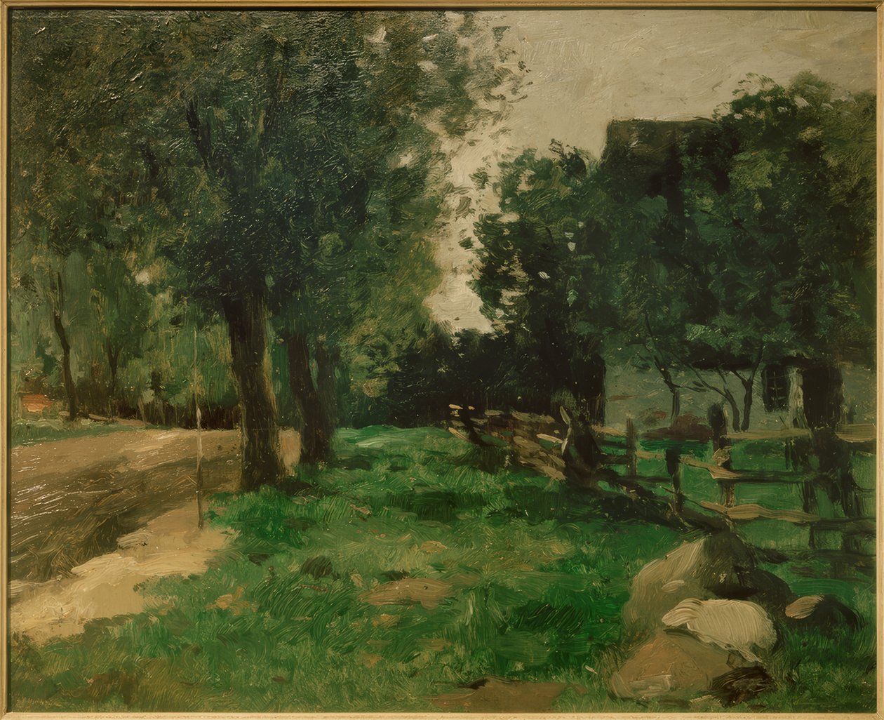 Dorfstraße tekijältä Thomas Ludwig Herbst