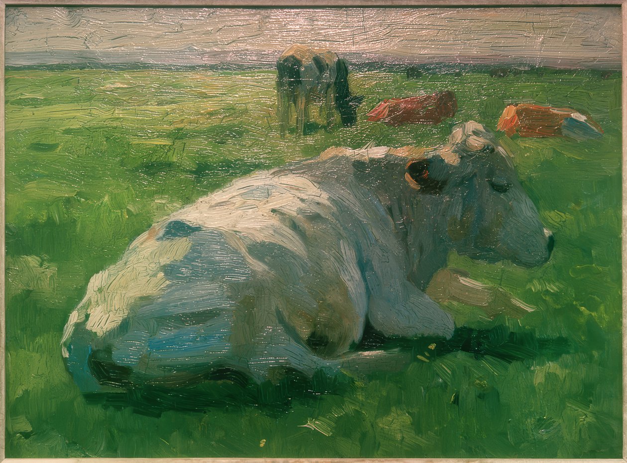 Liegende Kuh tekijältä Thomas Ludwig Herbst