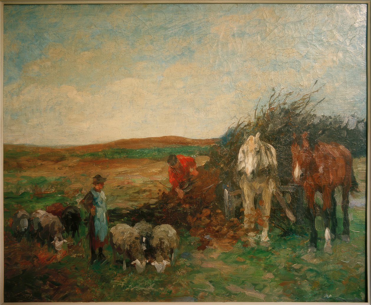 Brushwood vaunu ja lampaat tekijältä Thomas Ludwig Herbst