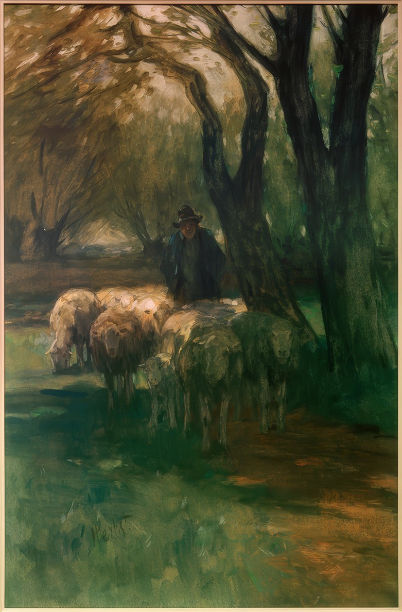 Lammaslauma puiden alla tekijältä Thomas Ludwig Herbst