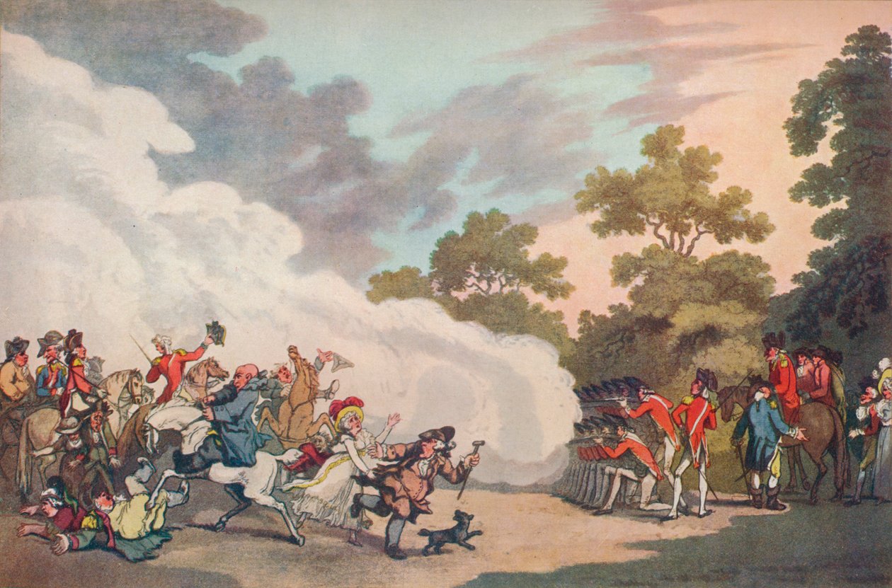 Kenttäpäivä Hyde Parkissa, 1789, 1914 tekijältä Thomas Malton II
