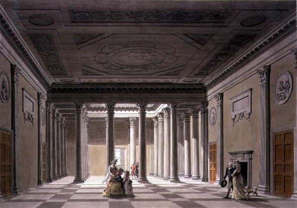 The Hall at Purbrook tekijältä Thomas Malton Jnr.