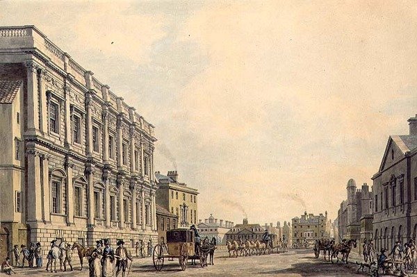 Whitehall Birminghamin talon kanssa tekijältä Thomas Malton Jnr.