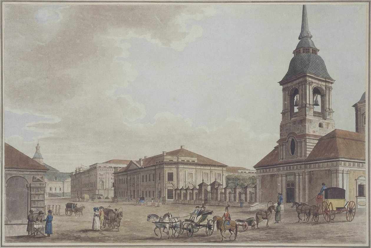 Liteyny Avenue Pietarissa, 1790 tekijältä Thomas Malton the Elder