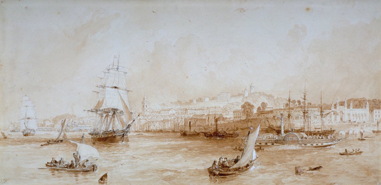 Gravesend, Kent, 1830 tekijältä Thomas Mann Baynes