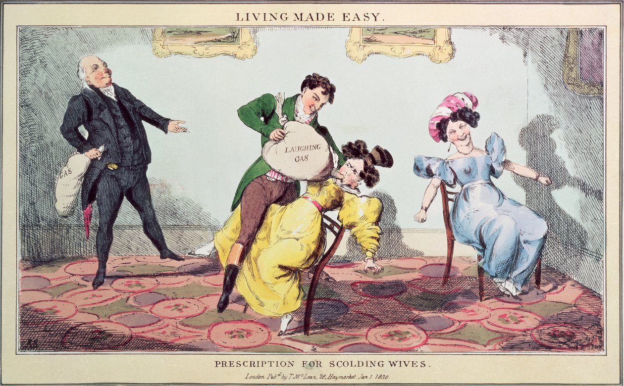 Living Made Easy: Prescription for scolding wives, painettu J. Netherclift, pub. 1830 (painettu) tekijältä Thomas McLean
