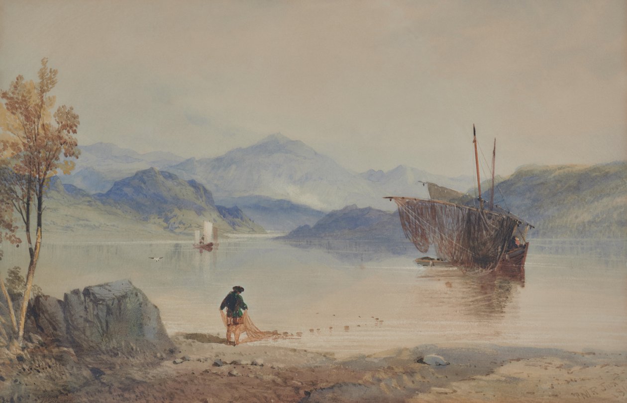 Scottish Loch tekijältä Thomas Miles Richardson